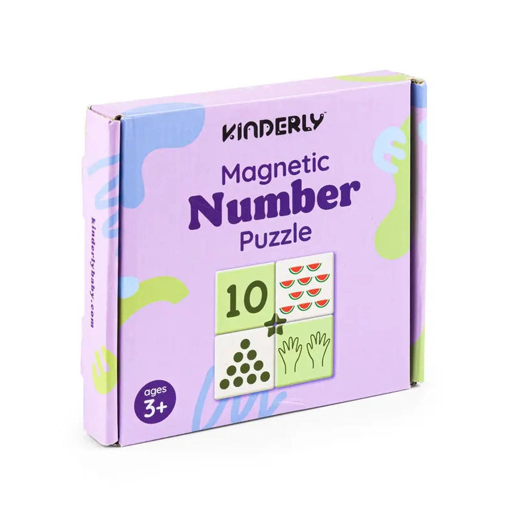 Kinderly puzzle magnétique de chiffres