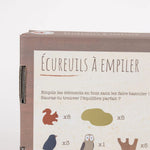 Jeu d’empilage des écureuils