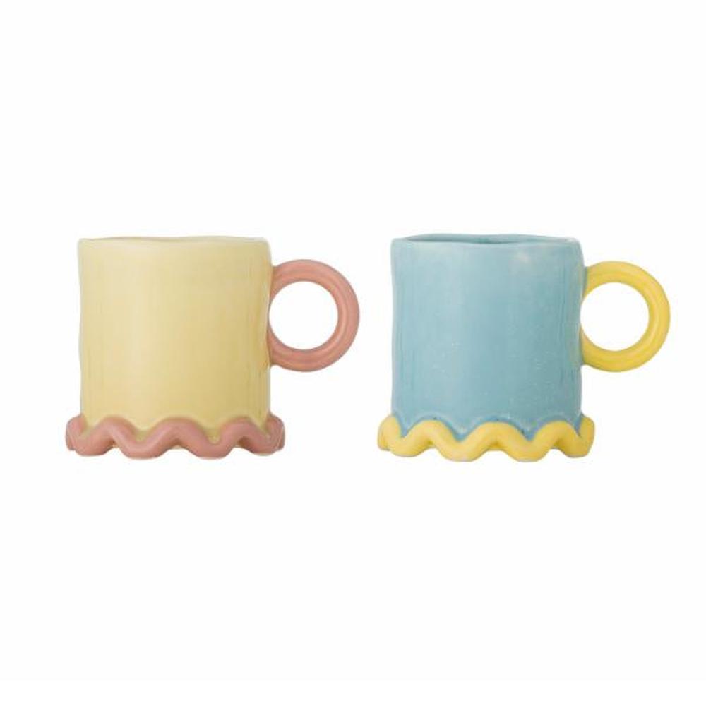 Bloomingville Polly Tasse en céramique - Multicolore