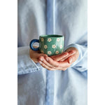Bloomingville Nini tasse en faïence - Bleu