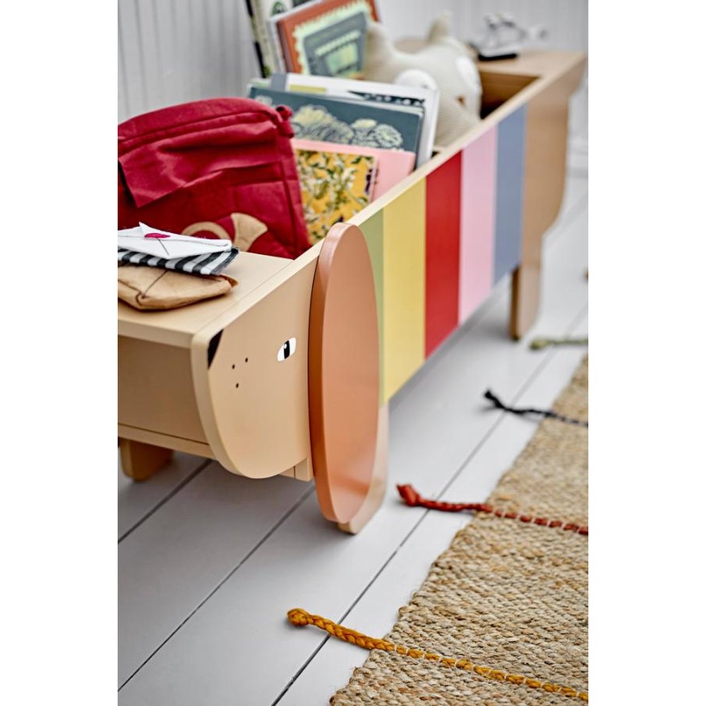 Bloomingville MINI Charlie présentoir à livres en MDF - multicolore