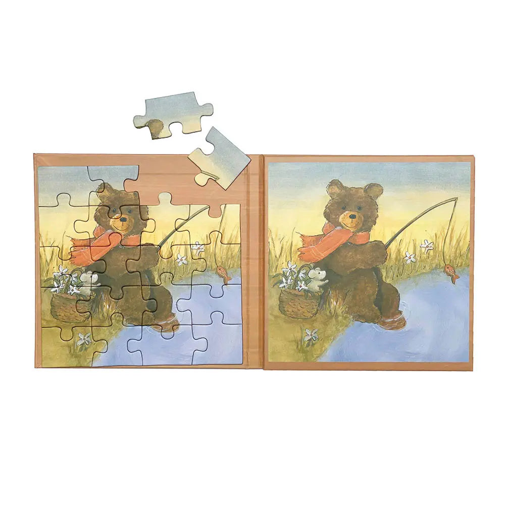 Egmont Toys 2 puzzles magnétiques Teddy Bear