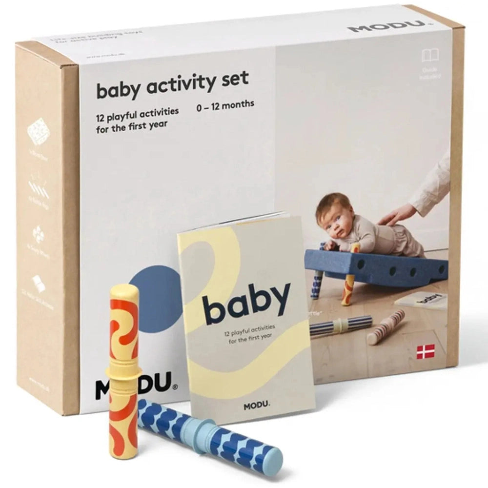 Set d’activités bébé Modu bleu océan profond