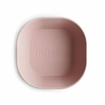 Mushie Set de bols carrés Blush