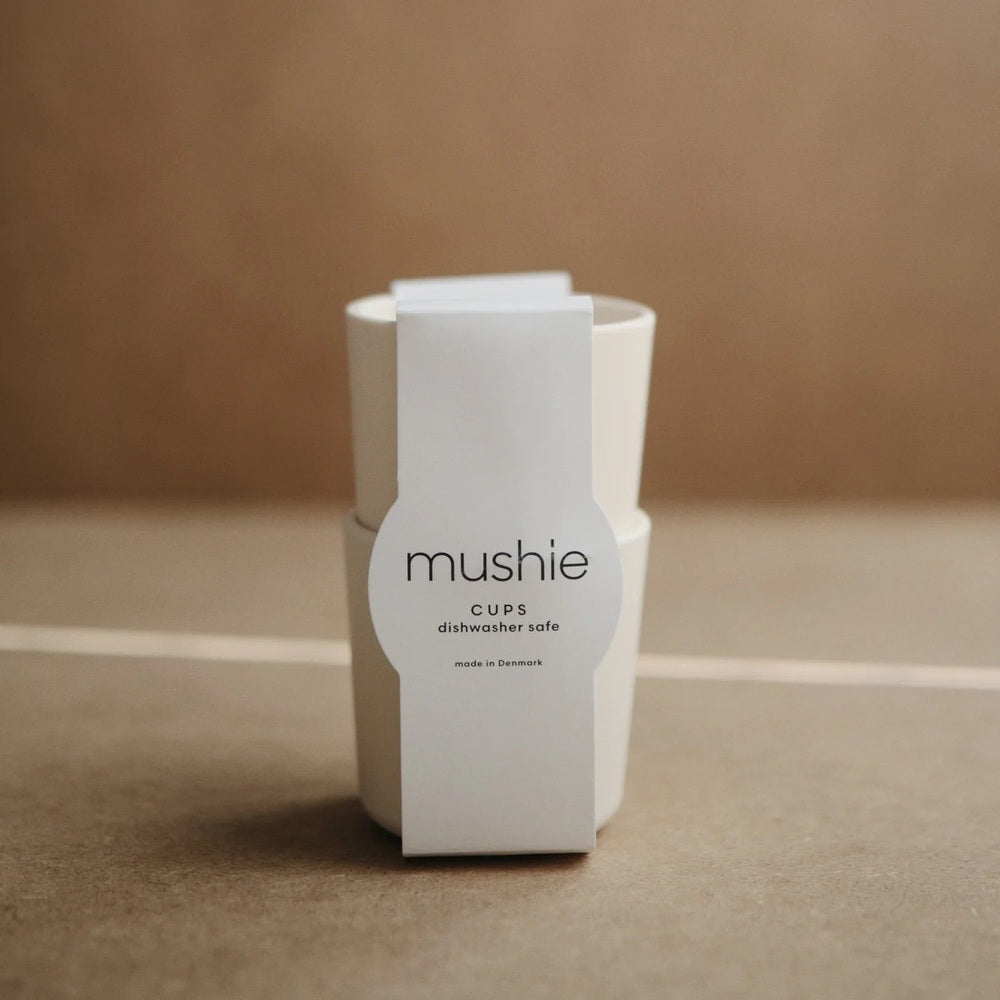 Mushie Tasse - Lot de 2 pièces Ivoire