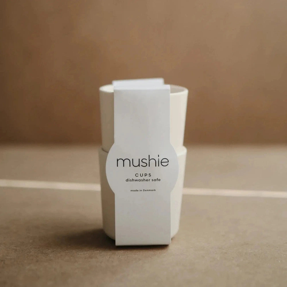 Mushie Tasse - lot de 2, ivoire