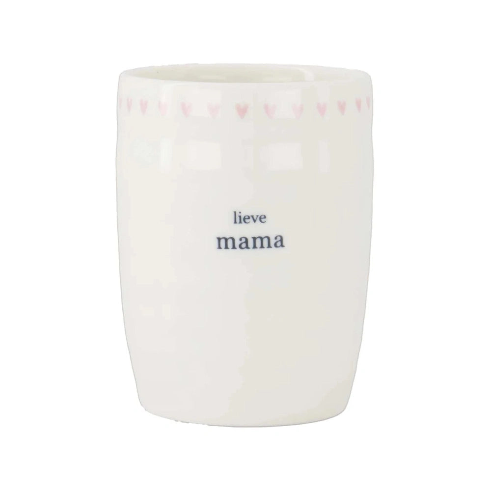 Mug à café Zusss Chère maman - Blanc