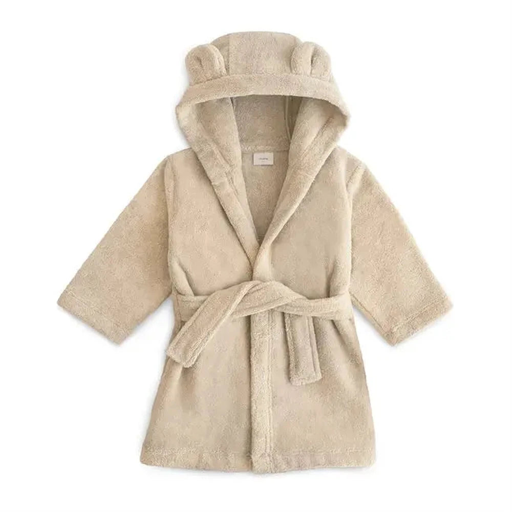 Peignoir Mushie Bear - Fog