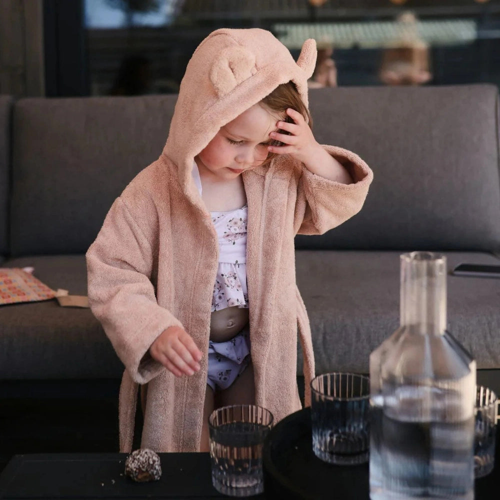 Mushie Peignoir Bear - Blush