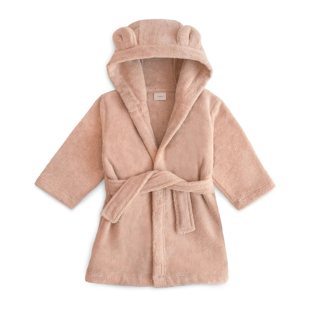 Mushie Peignoir ours - Blush
