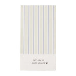 Zusss serviettes rectangulaires avec toi, tout est plus sympa - Sable/Lilas