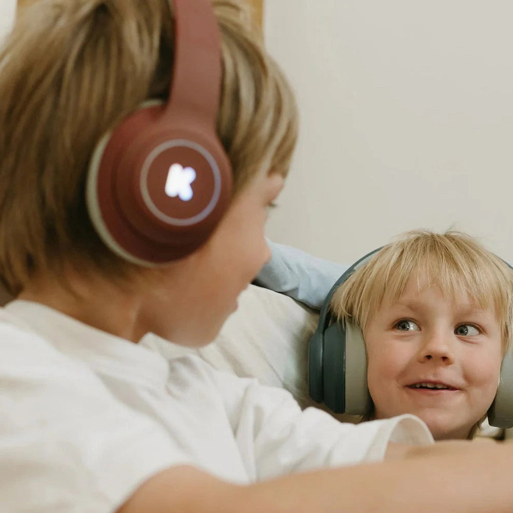 Kidywolf K-EARS Casque pour adolescents - Rouge