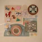 Mushie Puzzle en bois Ferme