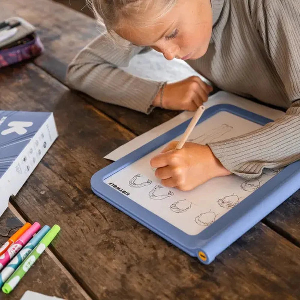 Kidywolf Kidydraw Pro Tablette lumineuse portable - Bleu