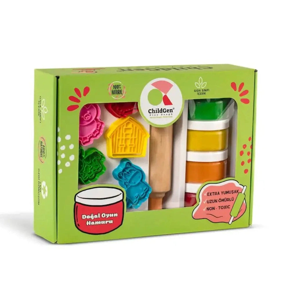 Childgen - Set premium de pâte à modeler - Ferme