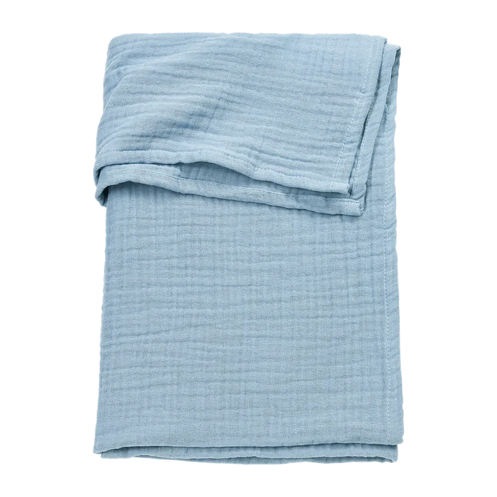 Meyco Drap hydrophile prélavé 75x100cm - Bleu jean