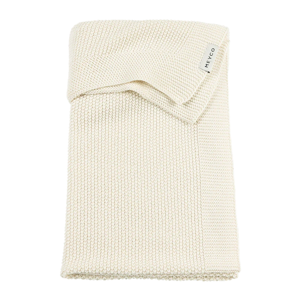 Couverture Meyco Mini Relief 75x100 cm - Naturel