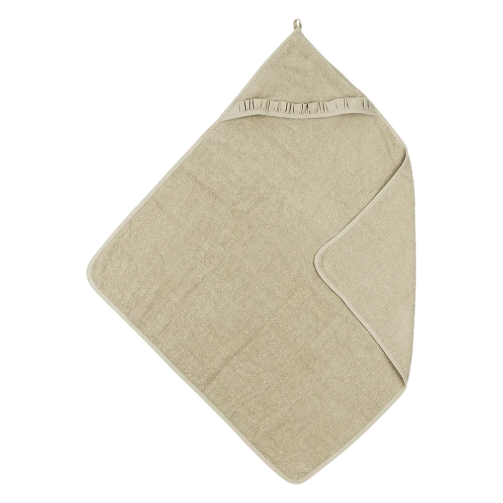Meyco cape de bain en éponge Ruffle - Sable