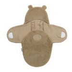 Couverture d’emmaillotage Meyco Teddy Bear - Marron