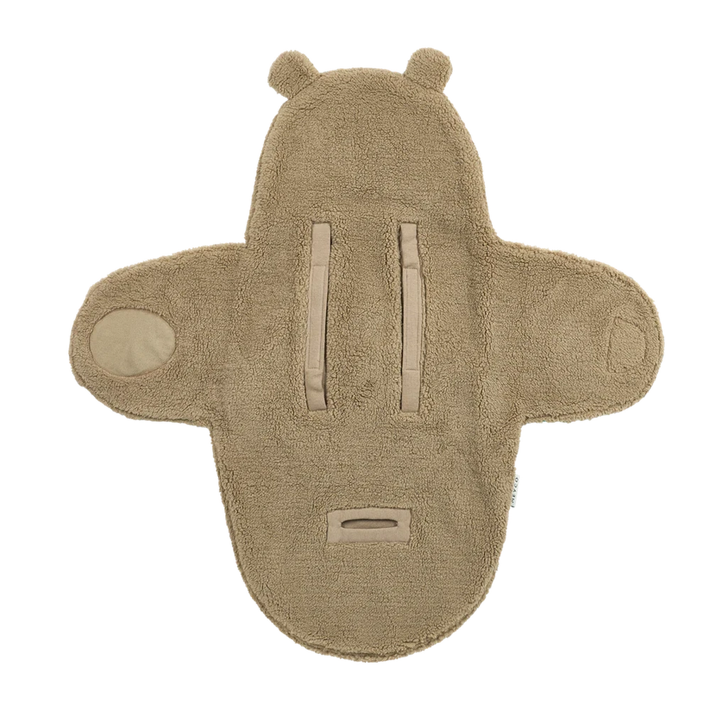 Meyco Couverture d’emmaillotage Teddy Bear - marron