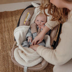Meyco couverture d'emmaillotage Teddy Rabbit - naturel