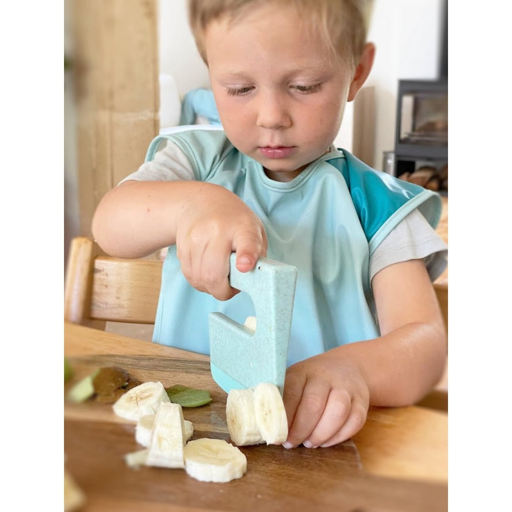 SKÅGFÄ Klyv Lime Montessori couteau pour enfants Terra