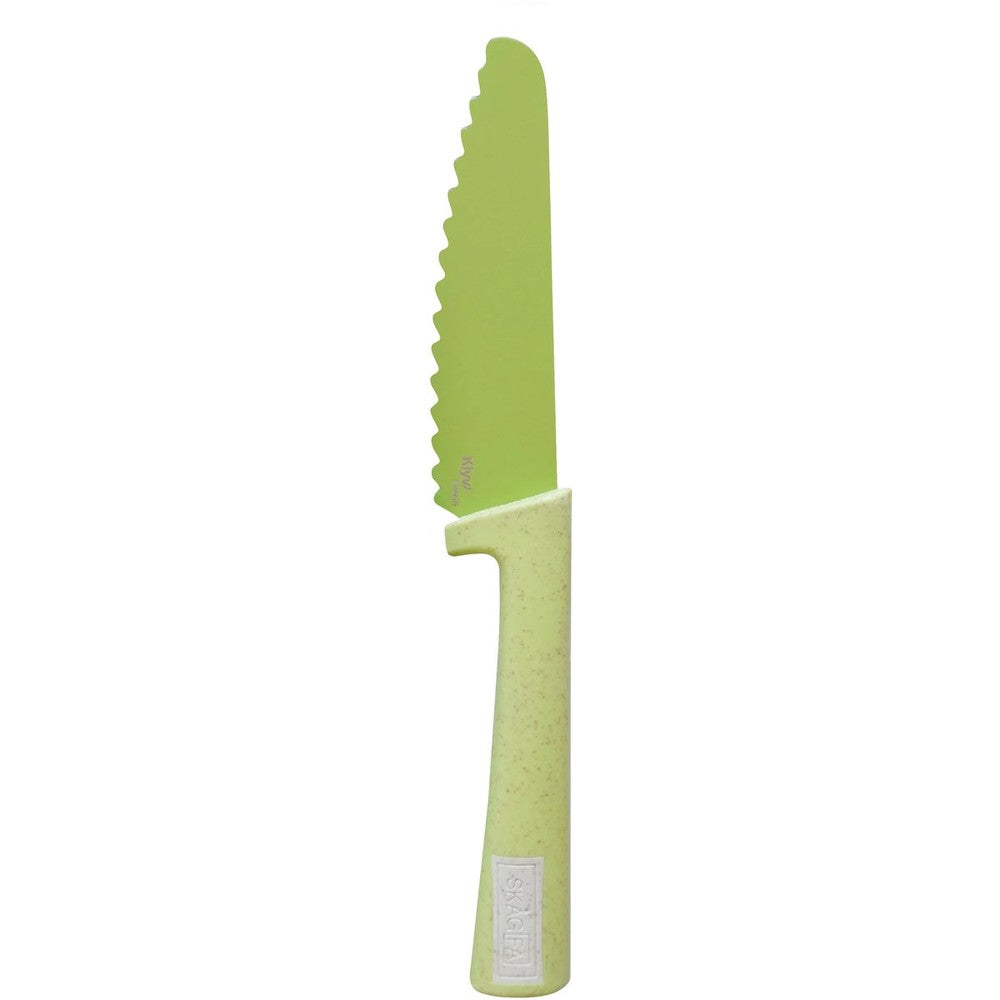 SKÅGFÄ Klyv - couteau Montessori pour enfants - Bleu bleuet - bleu - couverts pour enfants Lime