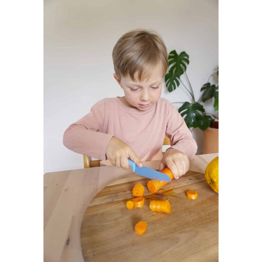 SKÅGFÄ Klyv - couteau Montessori pour enfant - bleu bleuet - bleu - couvert pour enfant Lavande