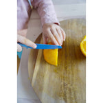 SKÅGFÄ Klyv - couteau Montessori pour enfants - Bleu bleuet - Aqua - couverts pour enfants