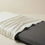 Meyco Housse de matelas pour lit de camping - blanc cassé
