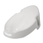 Shnuggle Support de bain ergonomique pour nouveau-né, antidérapant et à séchage rapide, 0-3 mois - Gris