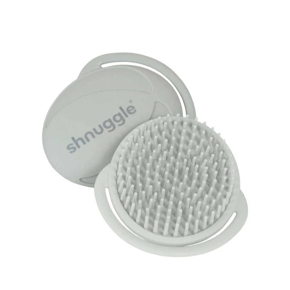 Brosse de bain pour bébé Shnuggle - Taupe