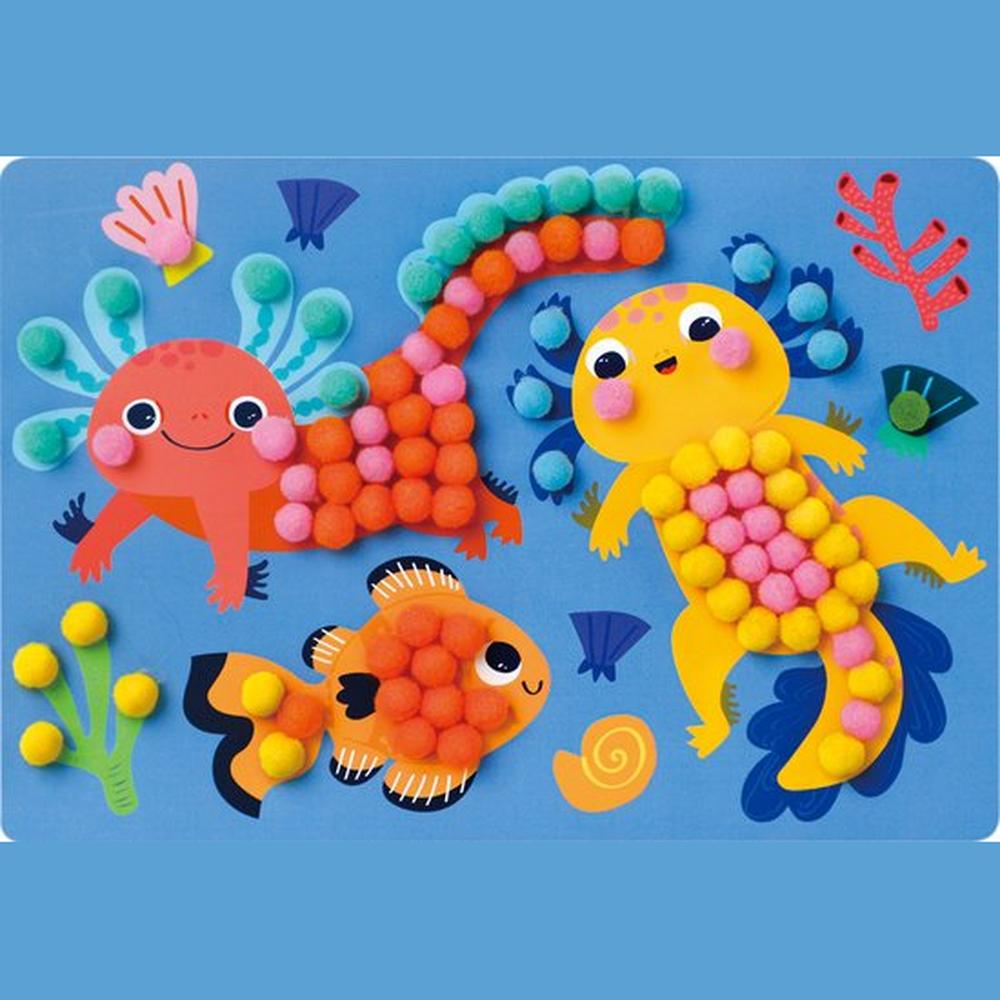 Avenir Pom Pom Art - Axolotl