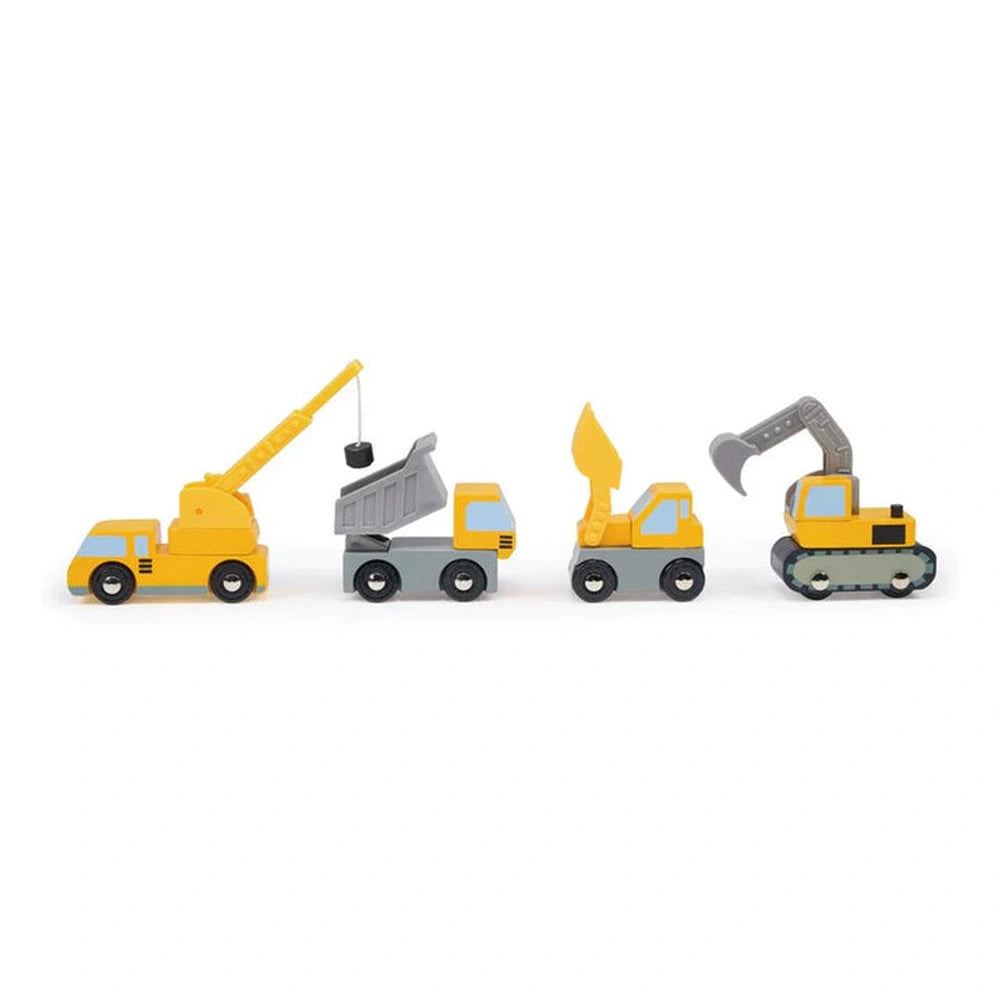 Véhicules de chantier Mentari, 4 pièces.