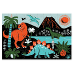 Mudpuppy Puzzle phosphorescent Dinosaure