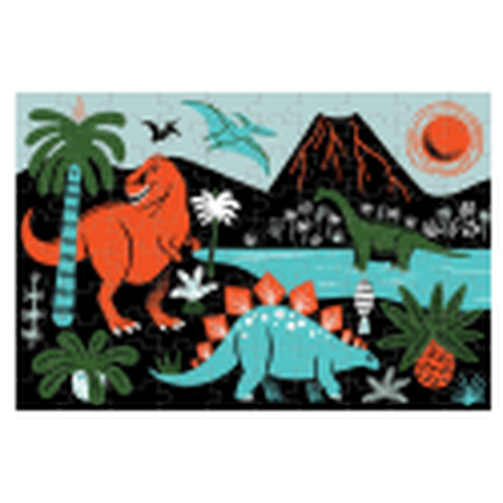 Mudpuppy Puzzle phosphorescent Dinosaure