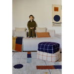 Lorena Canals - pouf GEO BLOCK naturel