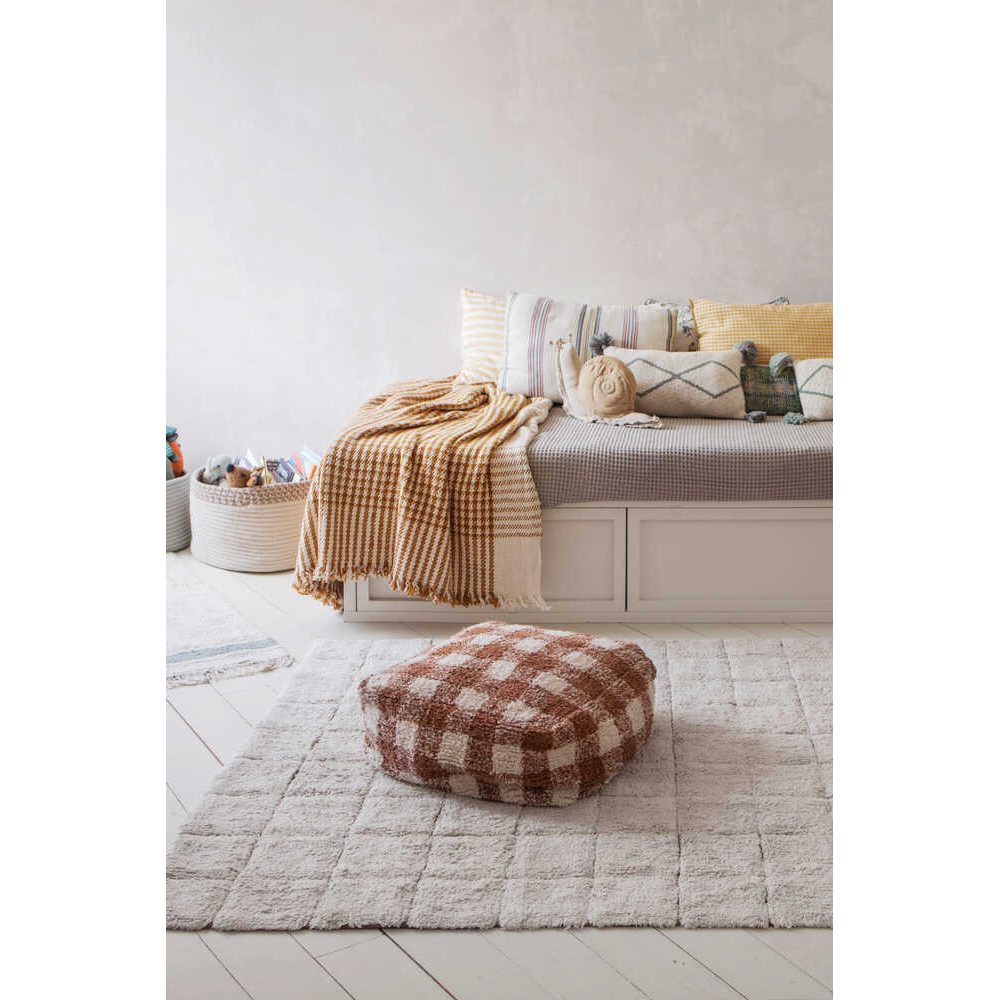 Lorena Canals Pouf vichy Toffee