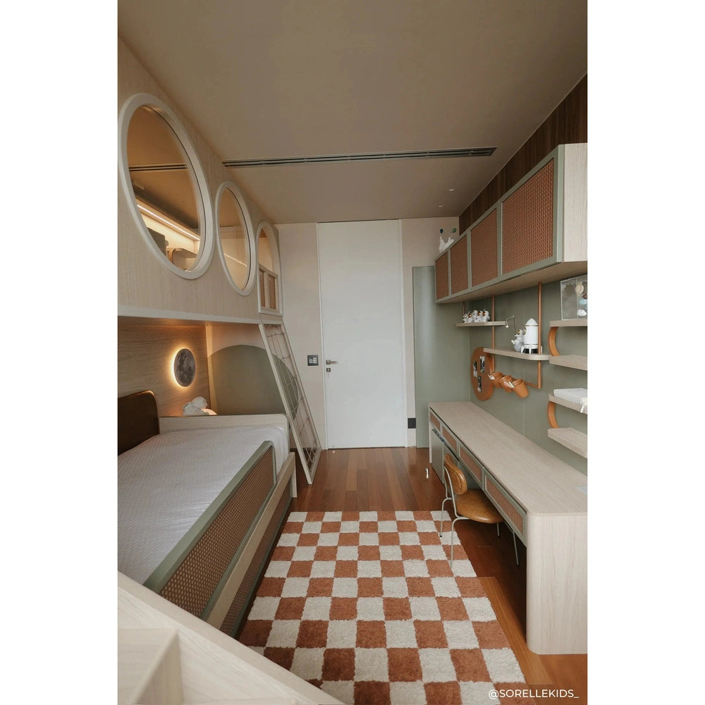 Tapis Lorena Canals Carreaux de cuisine Toffee
