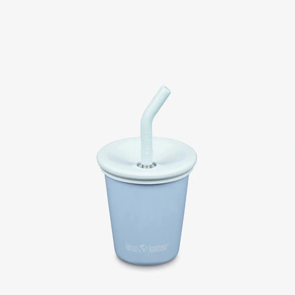 Klean Kanteen Gobelet pour enfant - couvercle à paille Ciel clair
