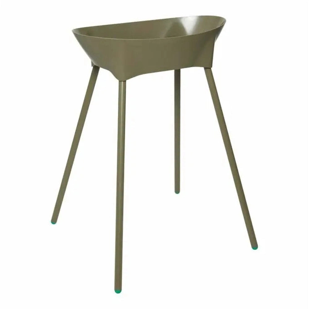 Luma Support de bain pour bébé - Olive foncé