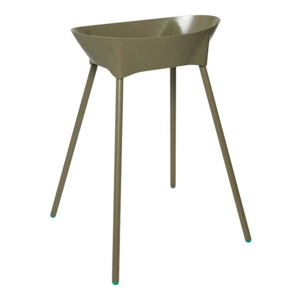 Support de bain pour bébé Luma - olive foncé