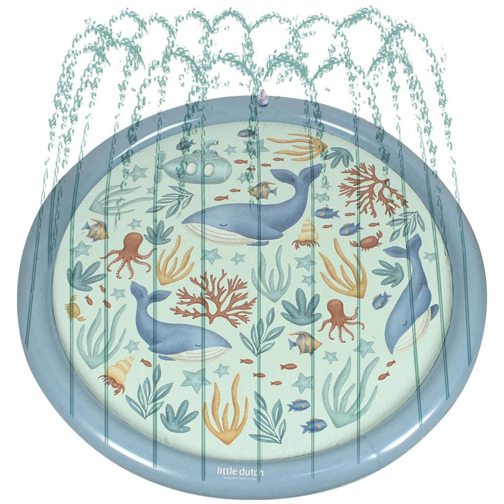 Tapis arroseur Baleine Little Dutch