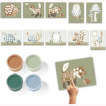 Peinture au doigt Little Dutch Forest Friends - coffret complet - idée cadeau - jouet créatif