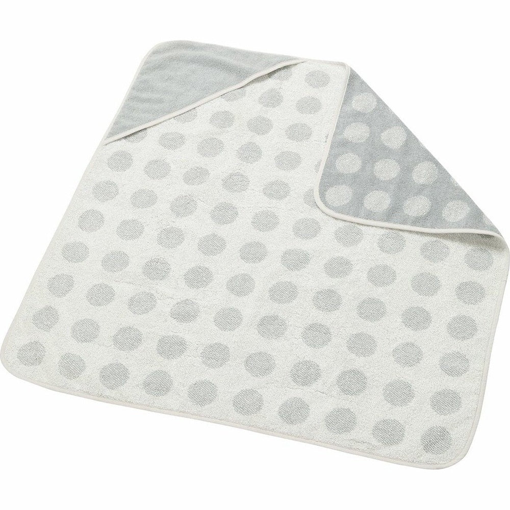 Cape de bain à capuche Leander - Gris froid