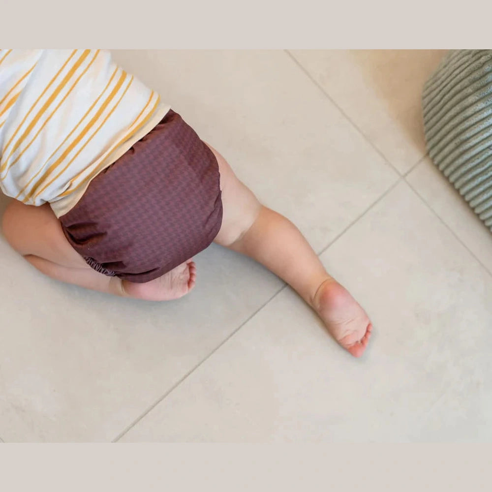 Couche réutilisable Bumbuns Easy avec scratch - Classic Chesnut