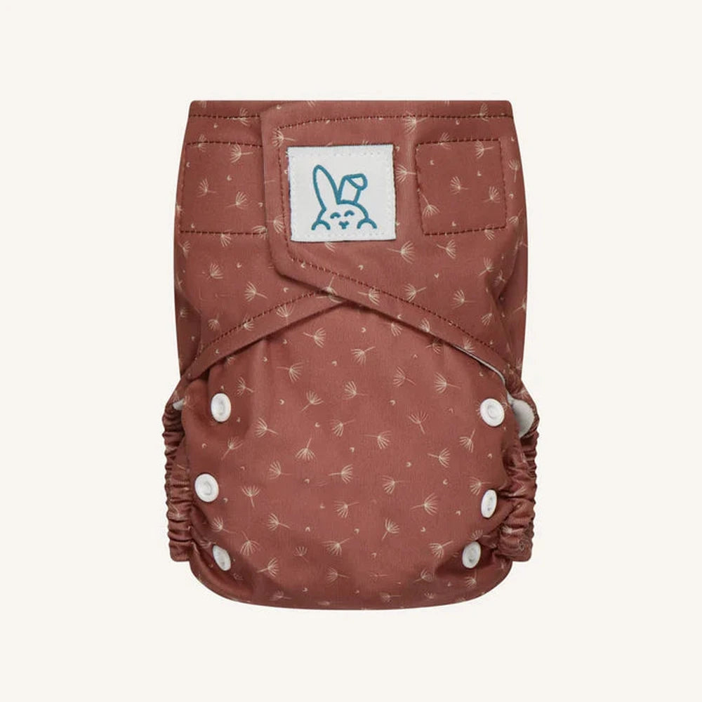 Bumbuns Easy couche lavable réutilisable à boutons-pression - Blossom Chesnut
