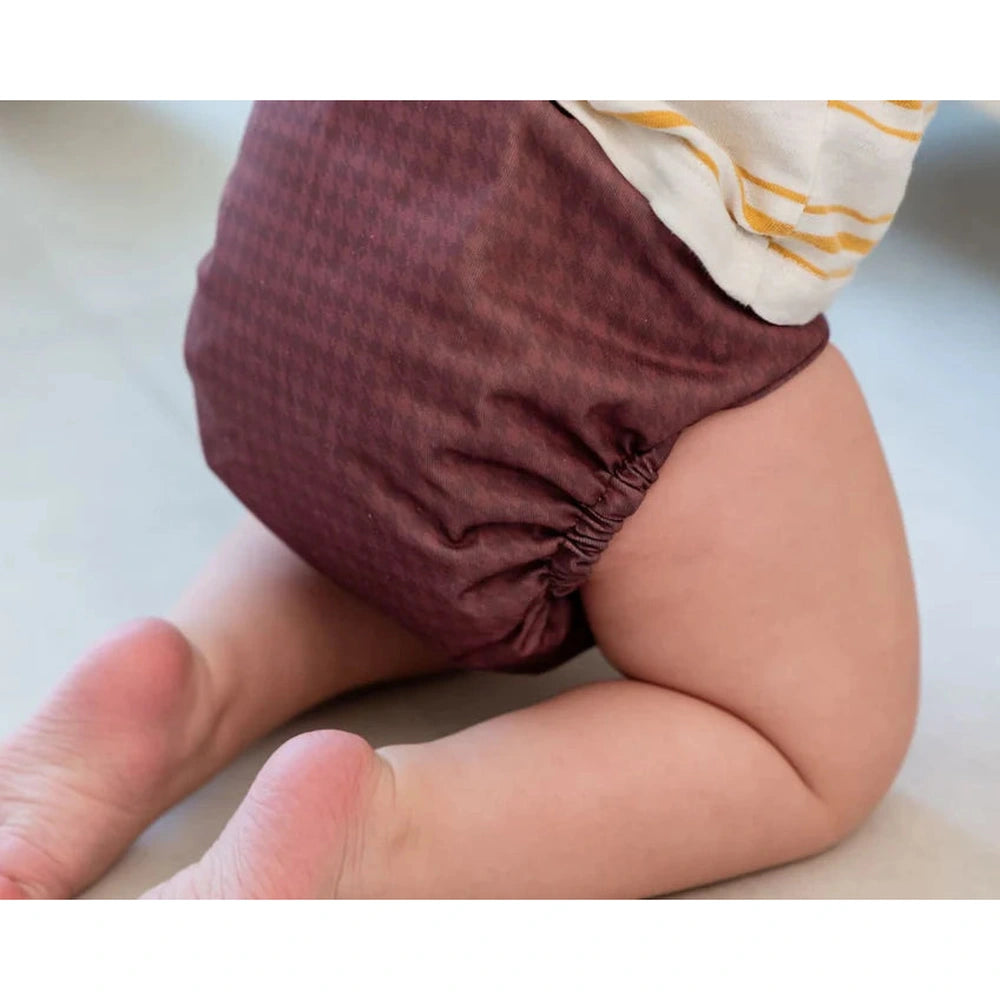 Bumbuns Easy couche lavable réutilisable à boutons-pression - Blossom Chesnut