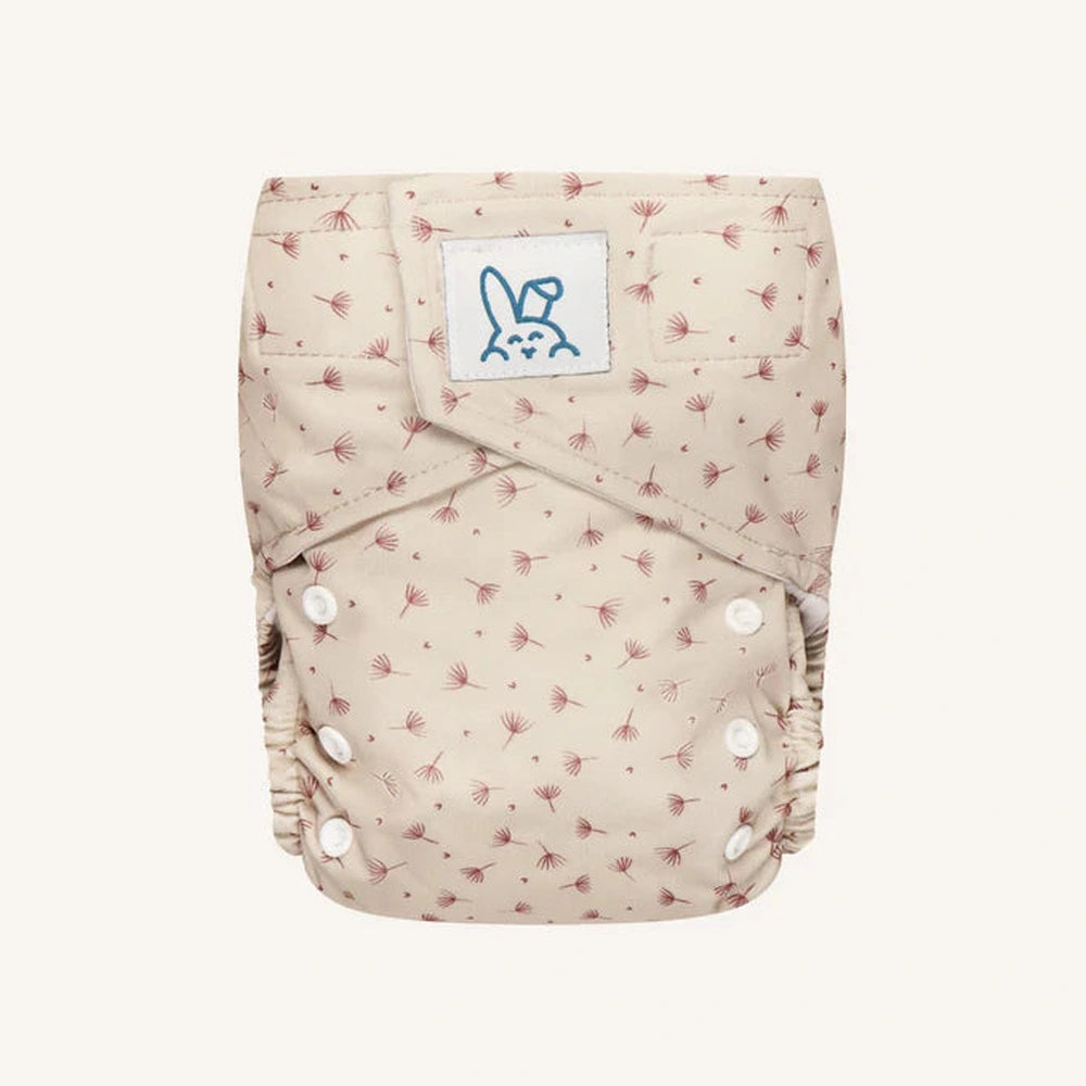 Bumbuns Easy couche lavable réutilisable à boutons-pression - Blossom Almond
