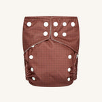 Bumbuns Easy couche lavable avec boutons-pression - Tiles Chesnut